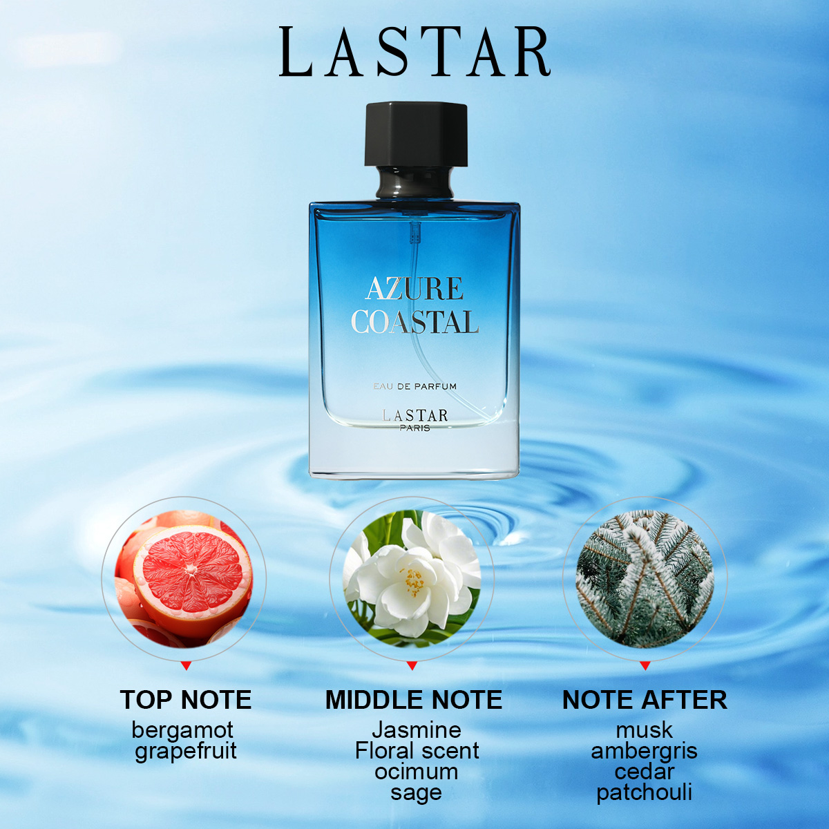 Мужской парфюм LASTAR, два фла – обзор и цена Perfume Fragrance Bottle